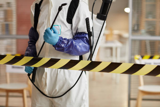 Professional Sewage Cleanup technician working in Passaic, NJ